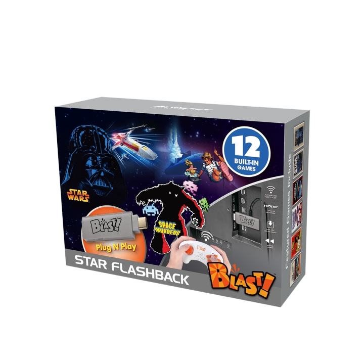 AtGames Star Flashback Blast! i gruppen HEMELEKTRONIK / Spelkonsoler & Tillbehör / Övriga spel & tillbehör hos TP E-commerce Nordic AB (C91018)