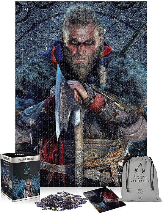 Assassins Creed Valhalla: Eivor puzzles 1000 pcs i gruppen SPORT, FRITID & HOBBY / Hobby / Pussel hos TP E-commerce Nordic AB (C91021)