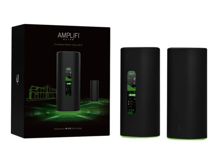 Amplifi Ubiquiti - Amplifi Alien WiFi-kit - Wi-Fi 6 i gruppen DATORER & KRINGUTRUSTNING / Nätverk / Routrar hos TP E-commerce Nordic AB (C91026)