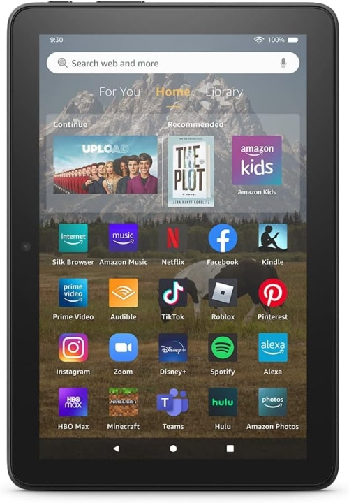 Amazon Fire HD 8 Surfplatta 2022 8 HD-skärm 64 GB - Svart i gruppen SMARTPHONE & SURFPLATTOR / Surfplattor hos TP E-commerce Nordic AB (C91033)