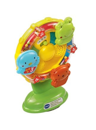 VTech Aktivitetshjul för barn med musik (danska) (950-165932) i gruppen LEKSAKER, BARN- & BABYPRODUKTER / Babyleksaker / Aktivitetsleksaker hos TP E-commerce Nordic AB (C91130)