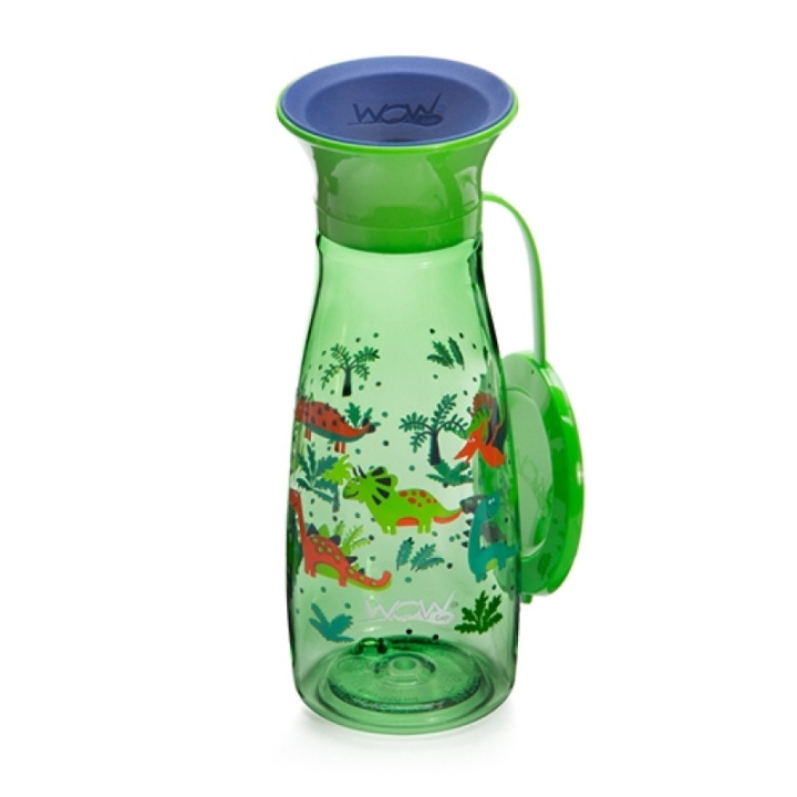 Wow Gear WOW - Mugg Mini - Gröna Dinosuarer (WOW143) i gruppen LEKSAKER, BARN- & BABYPRODUKTER / Äta & Dricka / Flaskor & Barnmuggar hos TP E-commerce Nordic AB (C91151)