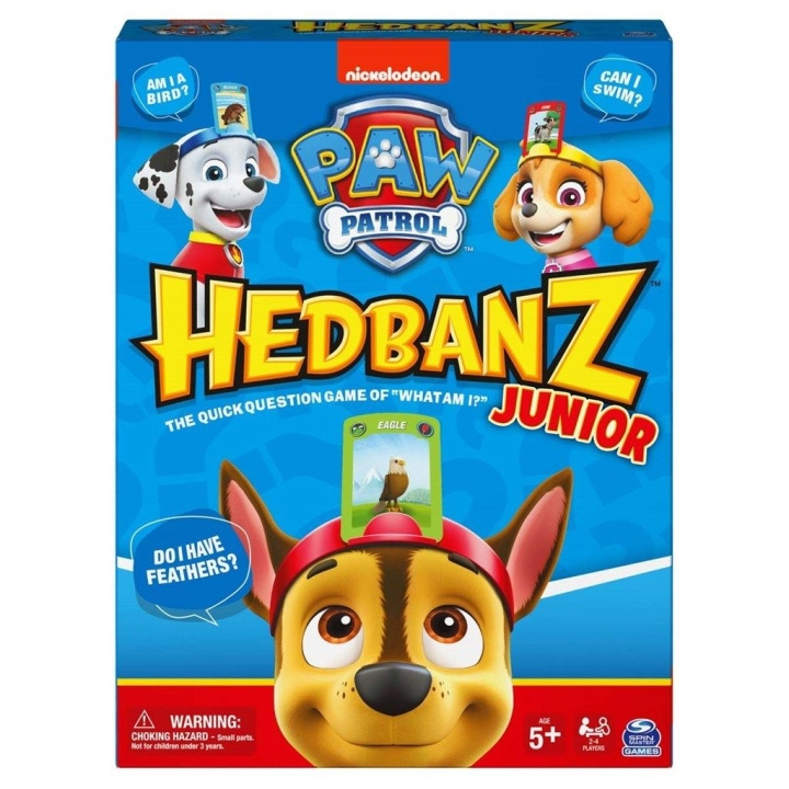 Paw Patrol Hedbanz (Nordic) (6059939) i gruppen LEKSAKER, BARN- & BABYPRODUKTER / Spel / Barnspel hos TP E-commerce Nordic AB (C91157)