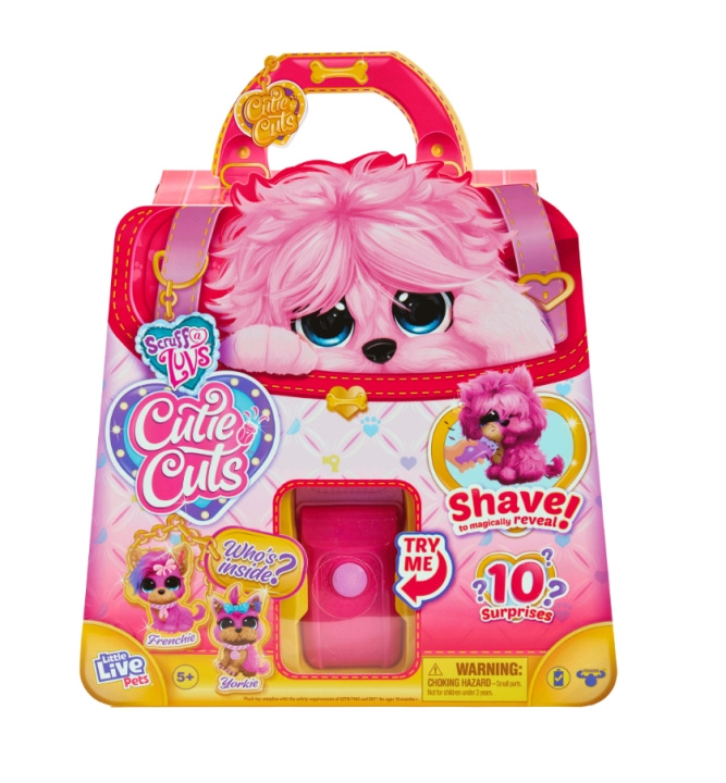 Scruff-a-Luv s - Cutie Cut Rosa (30249) i gruppen LEKSAKER, BARN- & BABYPRODUKTER / Babyleksaker / Gosedjur hos TP E-commerce Nordic AB (C91165)