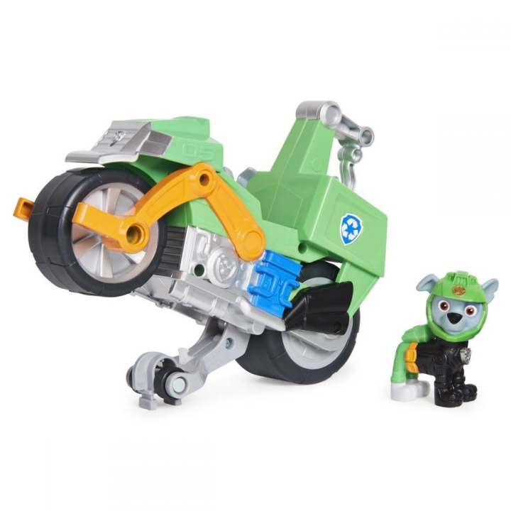 Paw Patrol Moto Pups fordon med tema - Rocky (6060545) i gruppen LEKSAKER, BARN- & BABYPRODUKTER / Leksaker / Leksaksbilar & andra fordon hos TP E-commerce Nordic AB (C91184)