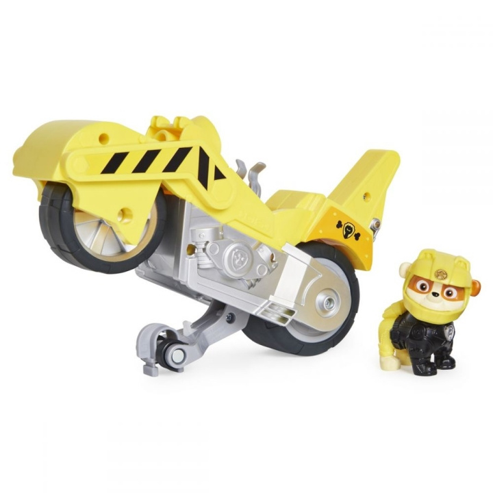 Paw Patrol Moto Pups fordon med tema - Rubble (6060543) i gruppen LEKSAKER, BARN- & BABYPRODUKTER / Leksaker / Leksaksbilar & andra fordon hos TP E-commerce Nordic AB (C91186)