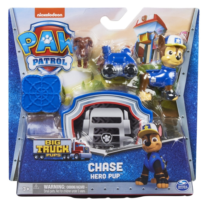 Paw Patrol Big Hero Pups - Chase (6065250) i gruppen LEKSAKER, BARN- & BABYPRODUKTER / Leksaker / Figurer, Miniatyrer & tillbehör hos TP E-commerce Nordic AB (C91195)