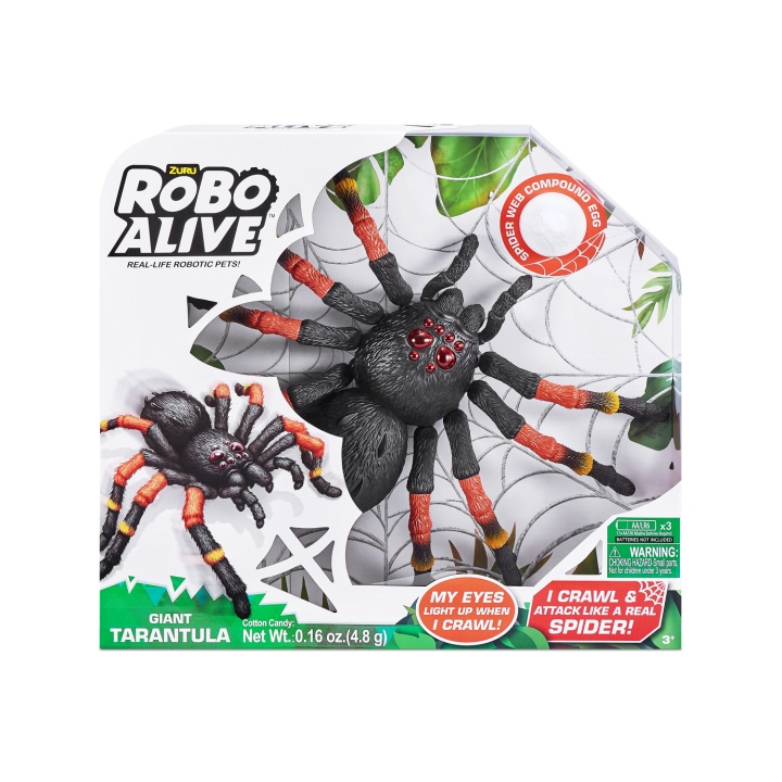 Roboalive Robo Alive - Jättespindel S1 (7170) i gruppen LEKSAKER, BARN- & BABYPRODUKTER / Leksaker / Övriga leksaker hos TP E-commerce Nordic AB (C91203)