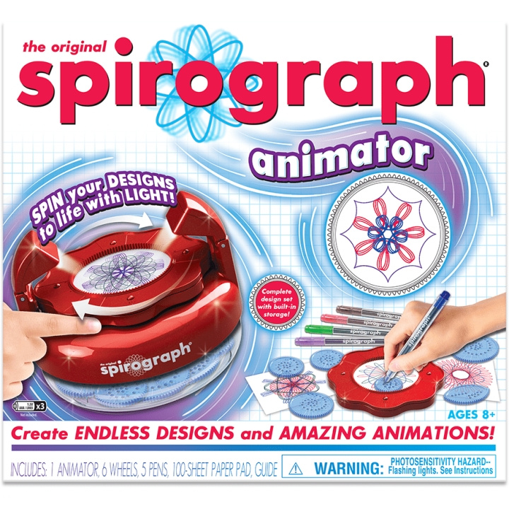 Spirograph Animator (33002157) i gruppen LEKSAKER, BARN- & BABYPRODUKTER / Leksaker / Rita & Räkna hos TP E-commerce Nordic AB (C91214)