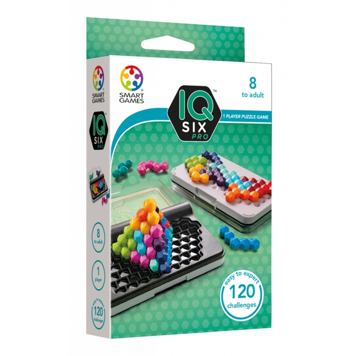 Smart Games Smartgames - IQ Six Pro (Nordic) (SG2454) i gruppen LEKSAKER, BARN- & BABYPRODUKTER / Spel / Sällskapsspel hos TP E-commerce Nordic AB (C91241)