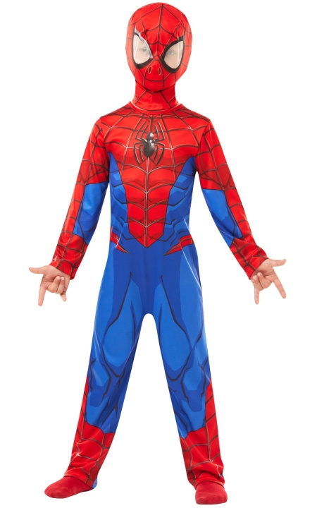 Rubies Kostym - Spider-Man (128 cm) i gruppen LEKSAKER, BARN- & BABYPRODUKTER / Leksaker / Maskeradkläder hos TP E-commerce Nordic AB (C91261)