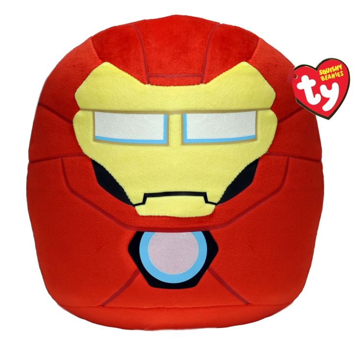 Ty Plush - Squishy Beanies - Iron Man (25 cm) (Ty39253) i gruppen LEKSAKER, BARN- & BABYPRODUKTER / Babyleksaker / Gosedjur hos TP E-commerce Nordic AB (C91295)