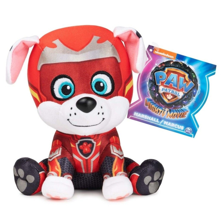 Paw Patrol Gund Movie 2 Plyschvalpar-Marshall 15 cm (6067692) i gruppen LEKSAKER, BARN- & BABYPRODUKTER / Babyleksaker / Gosedjur hos TP E-commerce Nordic AB (C91314)