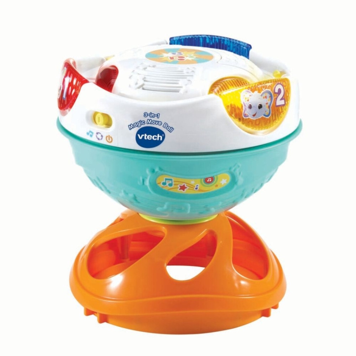 VTech 3-i-1 magisk boll med rörelse DK (950-509032) i gruppen LEKSAKER, BARN- & BABYPRODUKTER / Babyleksaker / Aktivitetsleksaker hos TP E-commerce Nordic AB (C91322)