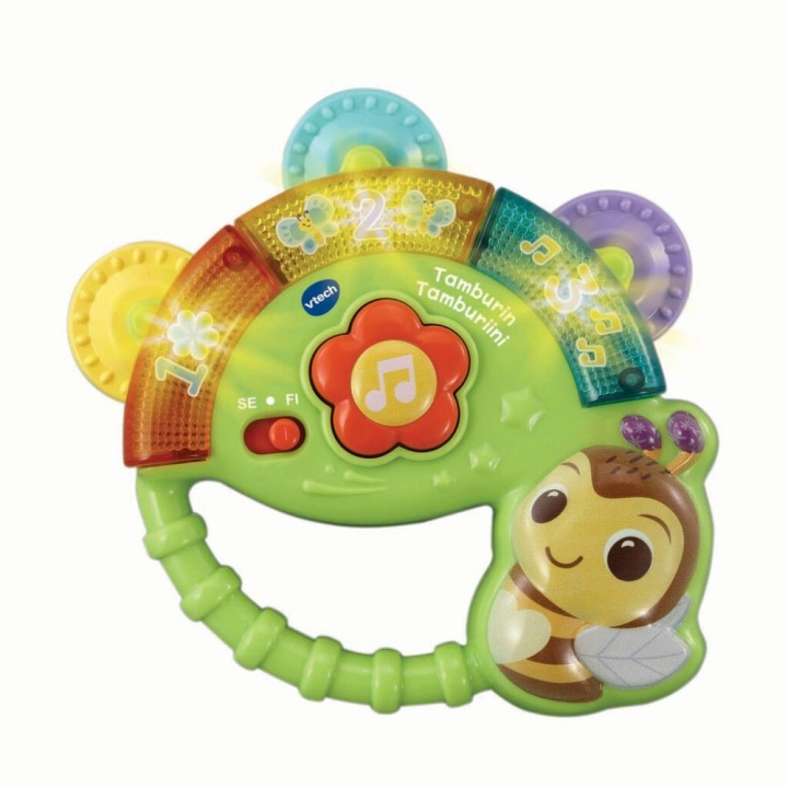 VTech Shaking Sounds Tamburin DK & NO (950-558632) i gruppen LEKSAKER, BARN- & BABYPRODUKTER / Babyleksaker / Aktivitetsleksaker hos TP E-commerce Nordic AB (C91323)