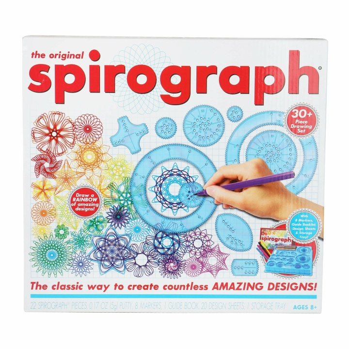 Spirograph Set med tuschpenna (33002152) i gruppen LEKSAKER, BARN- & BABYPRODUKTER / Leksaker / Rita & Räkna hos TP E-commerce Nordic AB (C91328)