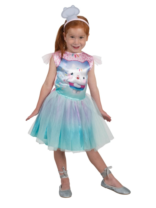 Rubies Gabby\'s Dollhouse Kostym - Cakey Cat Tutu Klänning (1000834) i gruppen LEKSAKER, BARN- & BABYPRODUKTER / Leksaker / Maskeradkläder hos TP E-commerce Nordic AB (C91358)