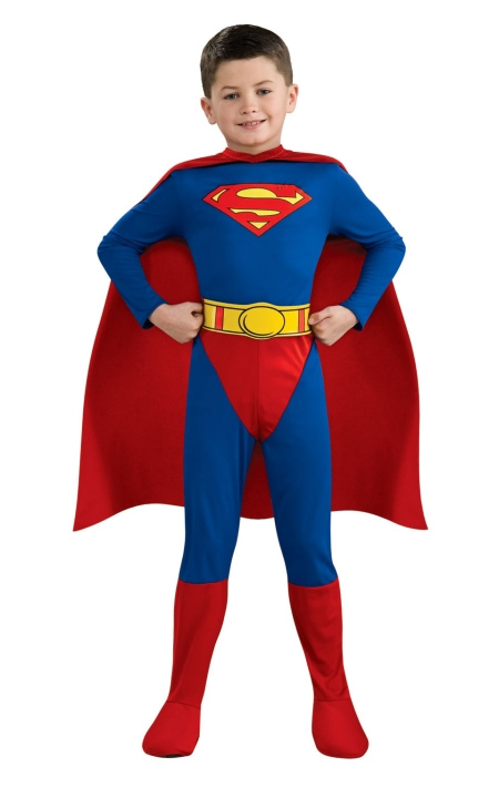 Rubies DC Comics Kostym - Superman (116 cm) i gruppen LEKSAKER, BARN- & BABYPRODUKTER / Leksaker / Maskeradkläder hos TP E-commerce Nordic AB (C91359)