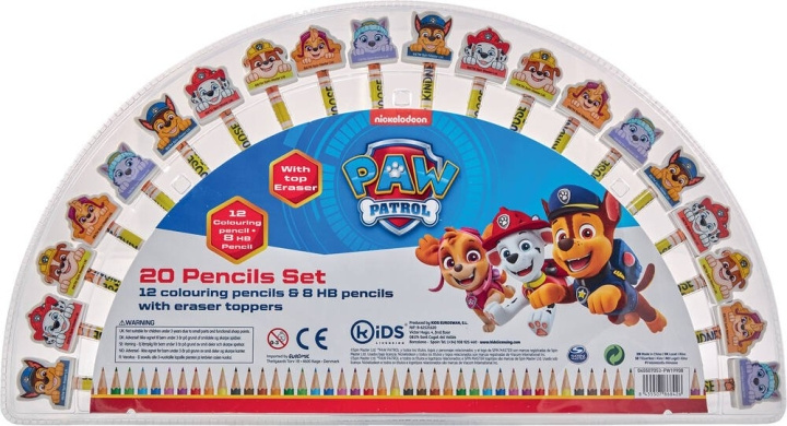 Paw Patrol Barnlicenser - Pennor - Paw Patrol (045507053-PW19908) i gruppen LEKSAKER, BARN- & BABYPRODUKTER / Leksaker / Rita & Räkna hos TP E-commerce Nordic AB (C91377)