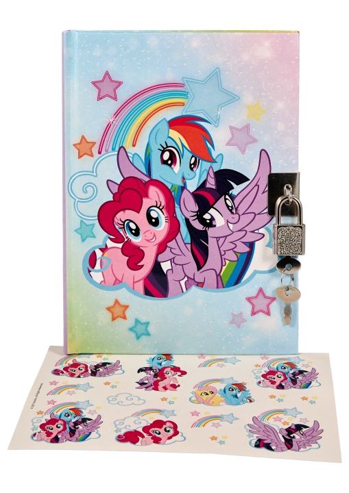 MY LITTLE PONY Kids Licensing - Dagbok med lås - MY LITTLE PONY (086504401) i gruppen LEKSAKER, BARN- & BABYPRODUKTER / Leksaker / Pyssel hos TP E-commerce Nordic AB (C91379)