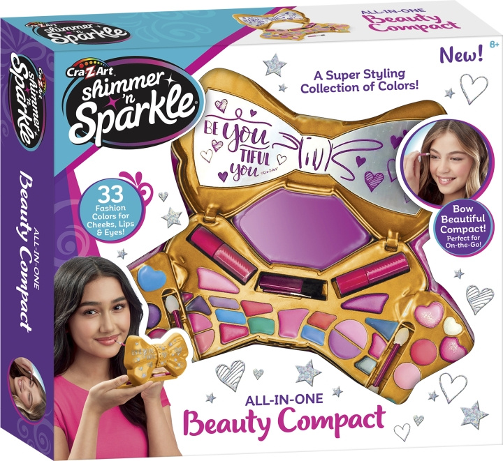 Shimmer n Sparkle BÅGE VACKER KOMPAKT (65574) i gruppen LEKSAKER, BARN- & BABYPRODUKTER / Leksaker / Pyssel hos TP E-commerce Nordic AB (C91382)