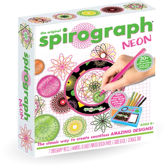 Spirograph Neon (33002159) i gruppen LEKSAKER, BARN- & BABYPRODUKTER / Leksaker / Rita & Räkna hos TP E-commerce Nordic AB (C91393)