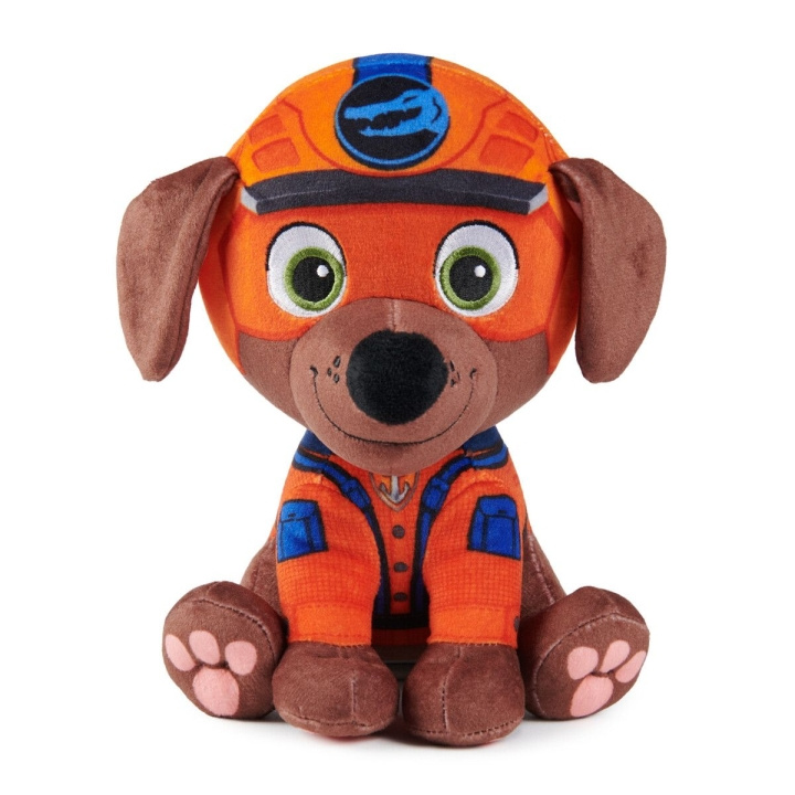 Paw Patrol Djungel Basic plysch 20 cm - Zuma i gruppen LEKSAKER, BARN- & BABYPRODUKTER / Babyleksaker / Gosedjur hos TP E-commerce Nordic AB (C91528)