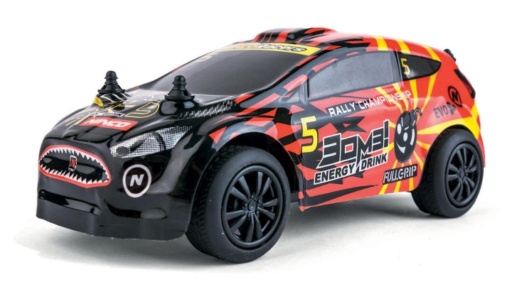 Ninco R/C X-Rally Bomb 14 cm 1:30 (NH93142) i gruppen LEKSAKER, BARN- & BABYPRODUKTER / Radiostyrt / Radiostyrda bilar hos TP E-commerce Nordic AB (C91551)