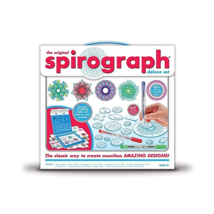 Spirograph Deluxe-sats (33002150) i gruppen LEKSAKER, BARN- & BABYPRODUKTER / Leksaker / Rita & Räkna hos TP E-commerce Nordic AB (C91595)