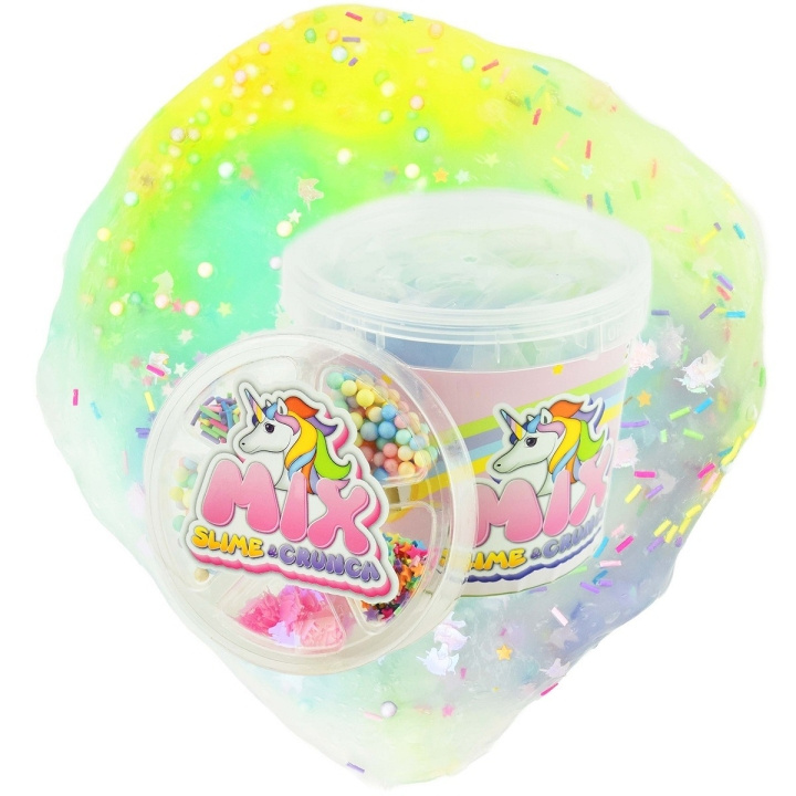 Robetoy Unicorn Slime Bucket (64043) i gruppen LEKSAKER, BARN- & BABYPRODUKTER / Leksaker / Pyssel hos TP E-commerce Nordic AB (C91632)