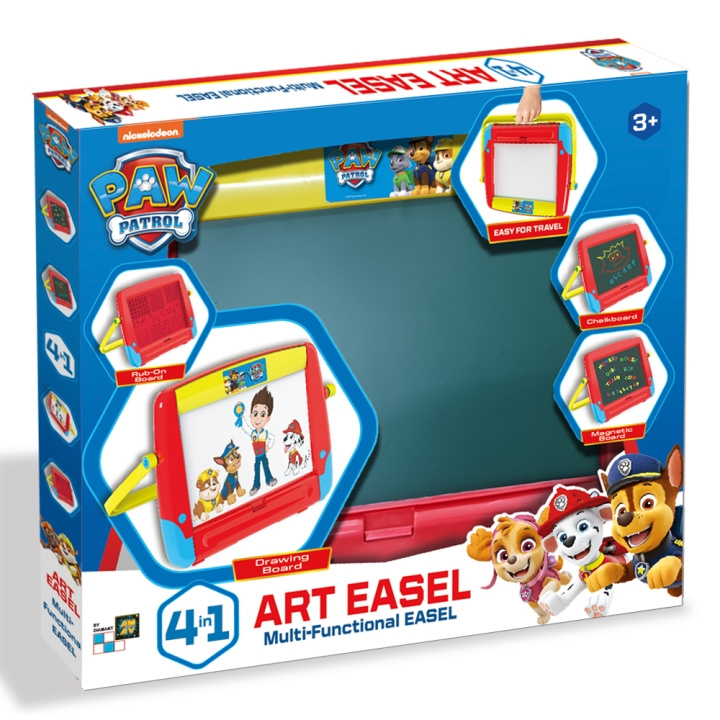 Paw Patrol Staffli och ritbräda - 4 i 1 konststaffli (AM-5155) i gruppen LEKSAKER, BARN- & BABYPRODUKTER / Leksaker / Rita & Räkna hos TP E-commerce Nordic AB (C91662)