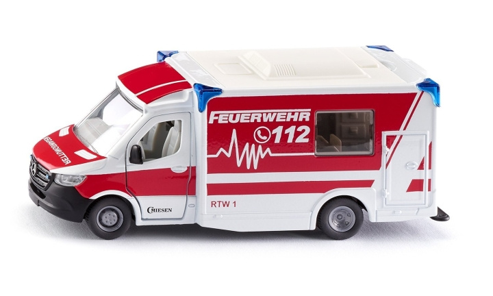 SIKU 1:50 Ambulans Mercedes (313-2115) i gruppen LEKSAKER, BARN- & BABYPRODUKTER / Leksaker / Leksaksbilar & andra fordon hos TP E-commerce Nordic AB (C91683)