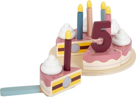 Small Foot Cuttable Birthday Cake tasty (I-SF12453) i gruppen LEKSAKER, BARN- & BABYPRODUKTER / Leksaker / Lekset hos TP E-commerce Nordic AB (C91736)