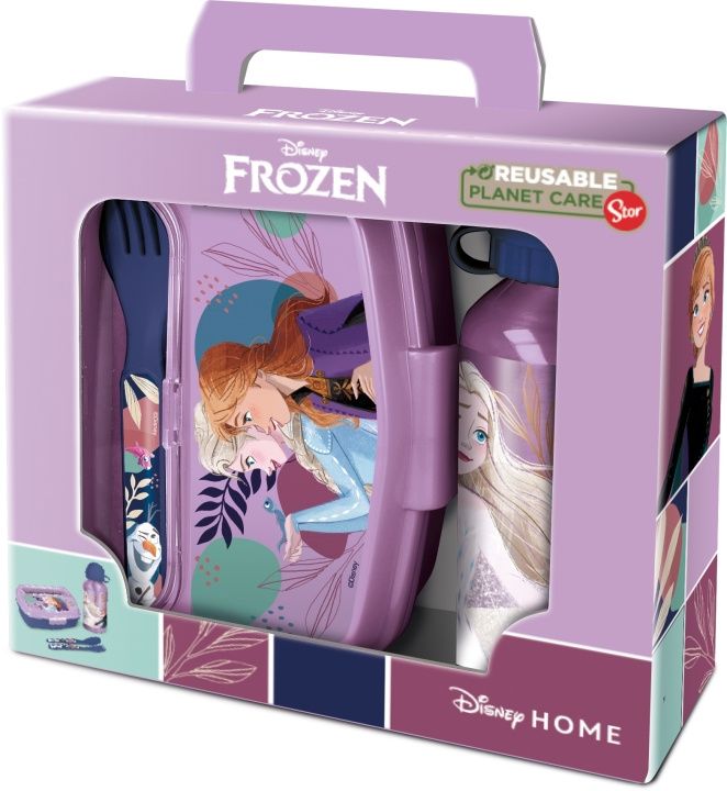 STOR Lunchset - Frozen (088808704-74263) i gruppen LEKSAKER, BARN- & BABYPRODUKTER / Äta & Dricka / Barnserviser hos TP E-commerce Nordic AB (C91753)