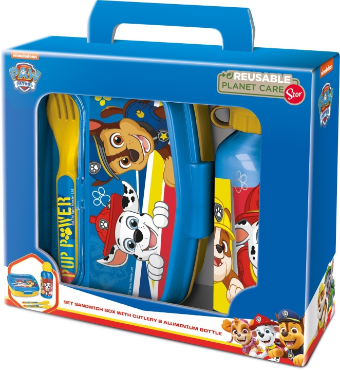 STOR Lunchset - Paw Patrol (088808704-74663) i gruppen LEKSAKER, BARN- & BABYPRODUKTER / Äta & Dricka / Barnserviser hos TP E-commerce Nordic AB (C91754)