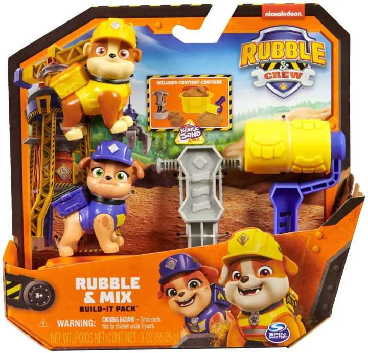 Rubble & Crew Figur 2 Pack - Rubble i gruppen LEKSAKER, BARN- & BABYPRODUKTER / Leksaker / Figurer, Miniatyrer & tillbehör hos TP E-commerce Nordic AB (C91781)