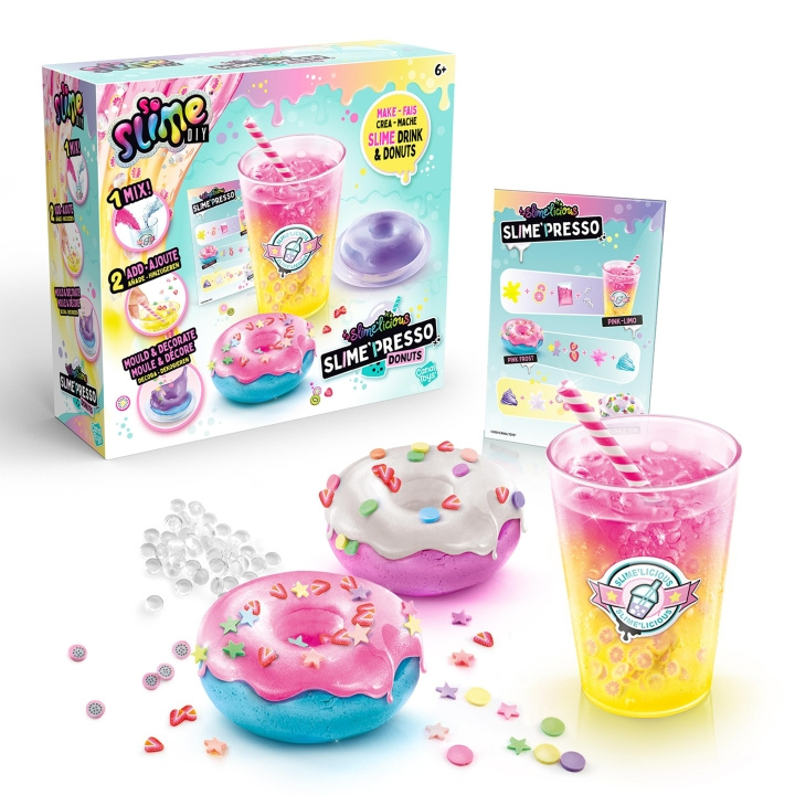 So Slime Slimelicious Slime Mix\'in Donuts (2571) i gruppen LEKSAKER, BARN- & BABYPRODUKTER / Leksaker / Experiment & DIY hos TP E-commerce Nordic AB (C91813)