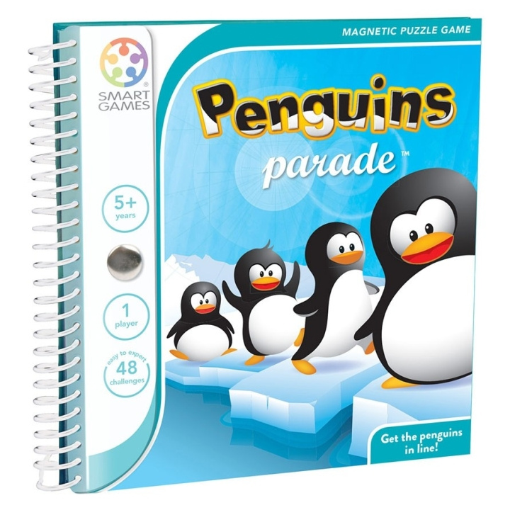 Smart Games SmartGames - Magnetic Travel - Penguins Parade (Nordic) (SG1800) i gruppen LEKSAKER, BARN- & BABYPRODUKTER / Spel / Sällskapsspel hos TP E-commerce Nordic AB (C91834)