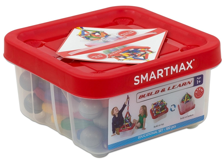 SmartMax Smart Max - Bygg och Lär Pedagogisk 100 (SG4982) i gruppen LEKSAKER, BARN- & BABYPRODUKTER / Leksaker / Byggleksaker / Byggklossar & övriga byggleksaker hos TP E-commerce Nordic AB (C91845)