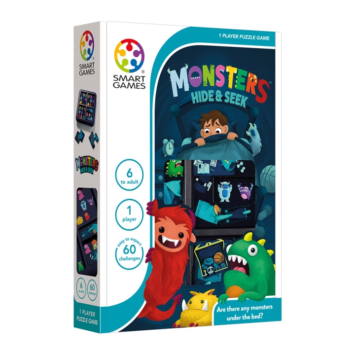 Smart Games Smartgames - Hide and Seek Monsters (Nordic) (SG2407) i gruppen LEKSAKER, BARN- & BABYPRODUKTER / Spel / Sällskapsspel hos TP E-commerce Nordic AB (C91848)