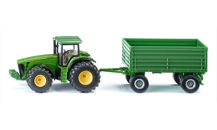 SIKU Traktor med släp 1:50 (313-1953) i gruppen LEKSAKER, BARN- & BABYPRODUKTER / Leksaker / Leksaksbilar & andra fordon hos TP E-commerce Nordic AB (C91901)