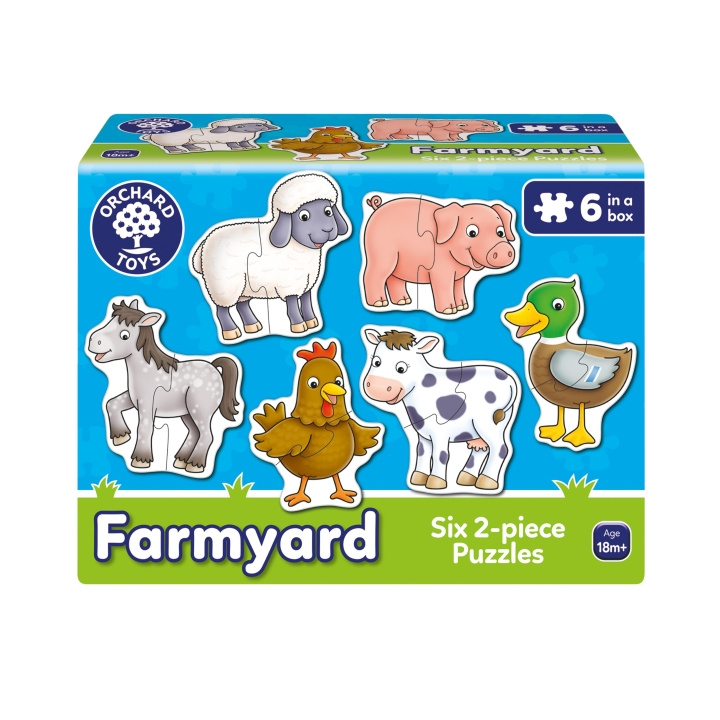 Orchard Toys Pussel med bondgård (600202) i gruppen LEKSAKER, BARN- & BABYPRODUKTER / Leksaker / Barnpussel hos TP E-commerce Nordic AB (C91903)