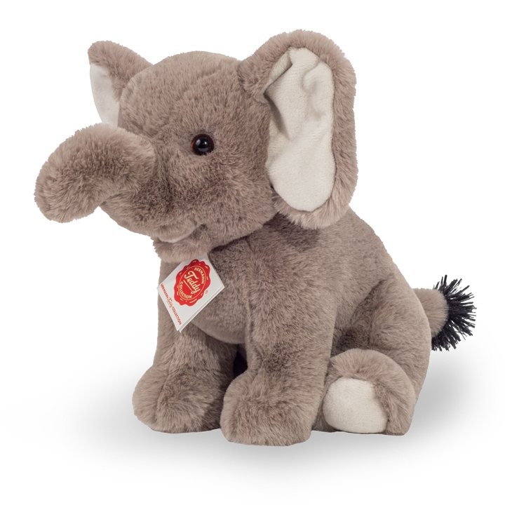 Teddy Hermann Sittande elefant 25 cm - (TH907435) i gruppen LEKSAKER, BARN- & BABYPRODUKTER / Babyleksaker / Gosedjur hos TP E-commerce Nordic AB (C91912)