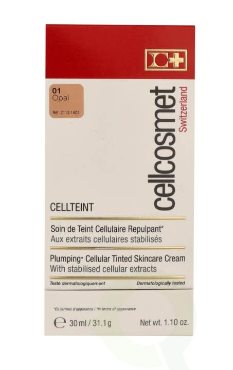 Cellcosmet Cellteint 30 ml #01 Opal i gruppen SKÖNHET & HÄLSA / Hudvård / Ansiktsvård / Ansiktskräm hos TP E-commerce Nordic AB (C91942)