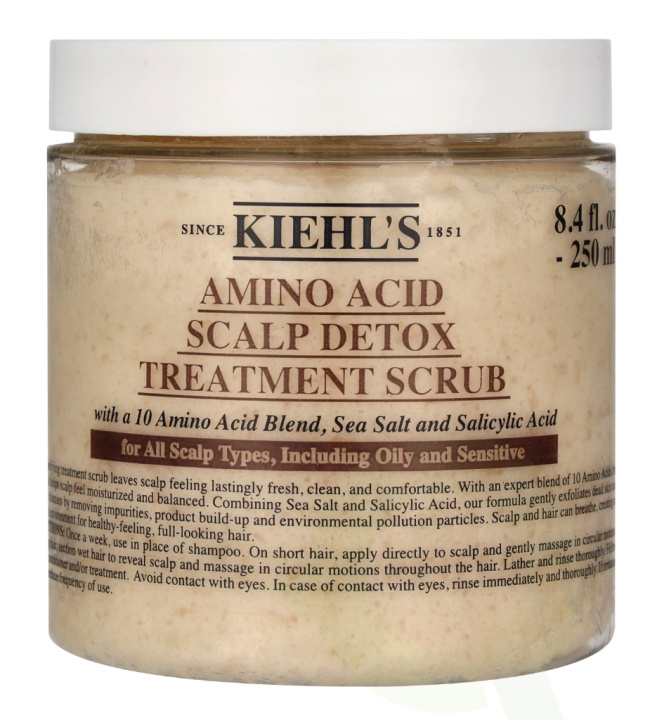 Kiehl\'s Amino Acid Scalp Detox Treatment Scrub 250 ml i gruppen SKÖNHET & HÄLSA / Hår & Styling / Hårvårdsprodukter / Schampo hos TP E-commerce Nordic AB (C91955)