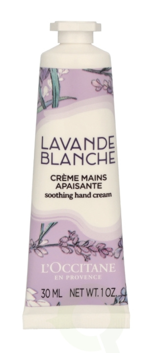 L\'Occitane Lavande Blanche Soothing Hand Cream 30 ml i gruppen SKÖNHET & HÄLSA / Manikyr/Pedikyr / Handkräm hos TP E-commerce Nordic AB (C91970)