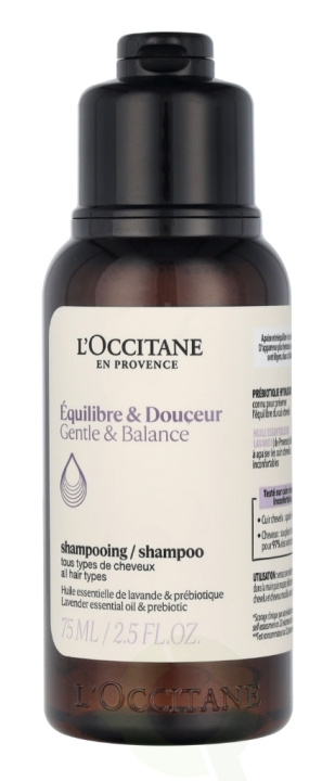 L\'Occitane Gentle & Balance Shampoo 75 ml All Hair Types i gruppen SKÖNHET & HÄLSA / Hår & Styling / Hårvårdsprodukter / Schampo hos TP E-commerce Nordic AB (C91976)