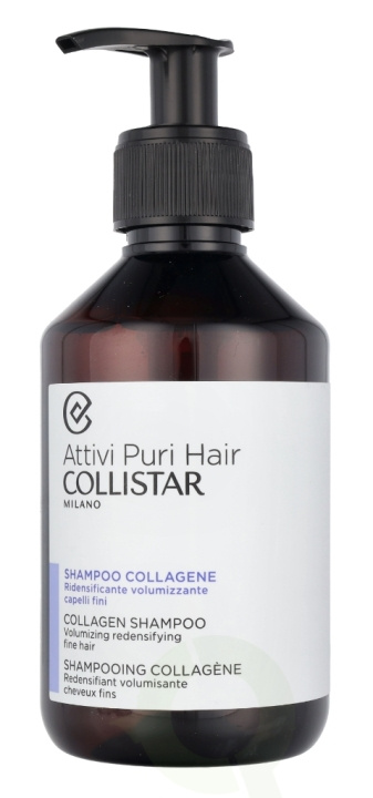 Collistar Attivi Puri Hair Collagen Shampoo 250 ml i gruppen SKÖNHET & HÄLSA / Hår & Styling / Hårvårdsprodukter / Schampo hos TP E-commerce Nordic AB (C92021)