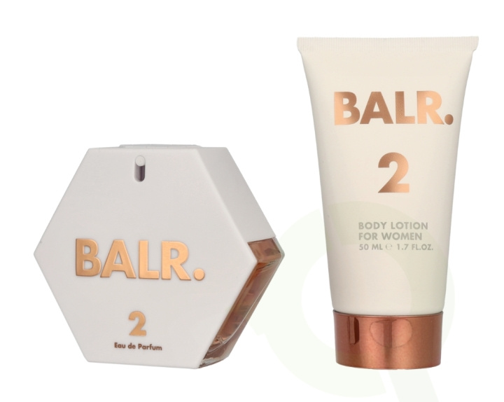 Balr. 2 FOR WOMEN Giftset 80 ml Edp Spray 30ml/Body Lotion 50ml i gruppen SKÖNHET & HÄLSA / Presentkit / Presentkit För Henne hos TP E-commerce Nordic AB (C92033)