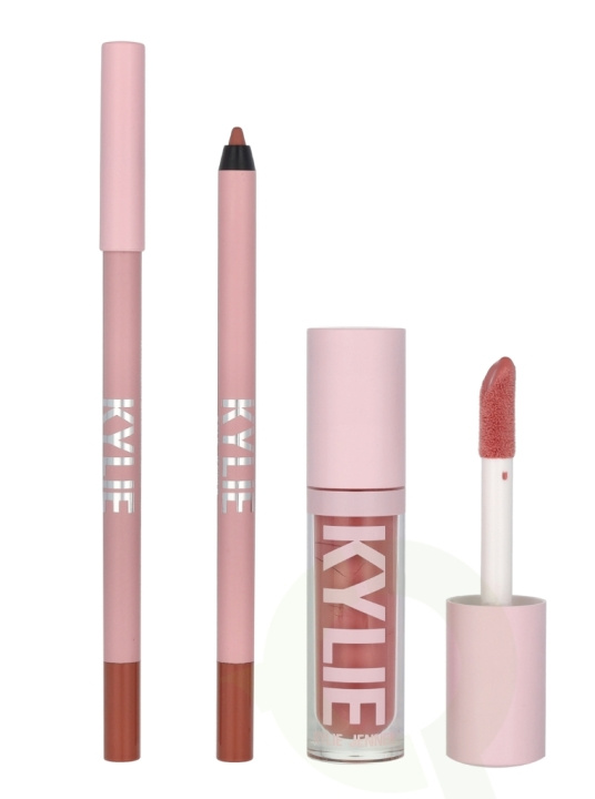 Kylie Jenner Kylie Diva High Gloss & Liner Lip Duo Set 4.4 ml Lip Gloss 3,3ml/Lip Liner 1,1gr i gruppen SKÖNHET & HÄLSA / Makeup / Läppar / Läppglans & Plumper hos TP E-commerce Nordic AB (C92035)